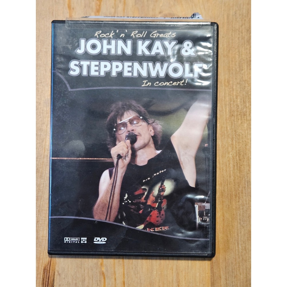 John Kay & Steppenwolf In Concert DVD Rock n Roll Greats Born To Be Wild 5027